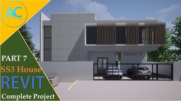 SS3 House | Part 7 | Complete Step by Step | Revit Project Tutorial