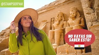 12 COSAS QUE DEBES SABER ANTES DE VIAJAR A EGIPTO.  / CÓMO VISITAR EGIPTO. STAMPS OF PAM