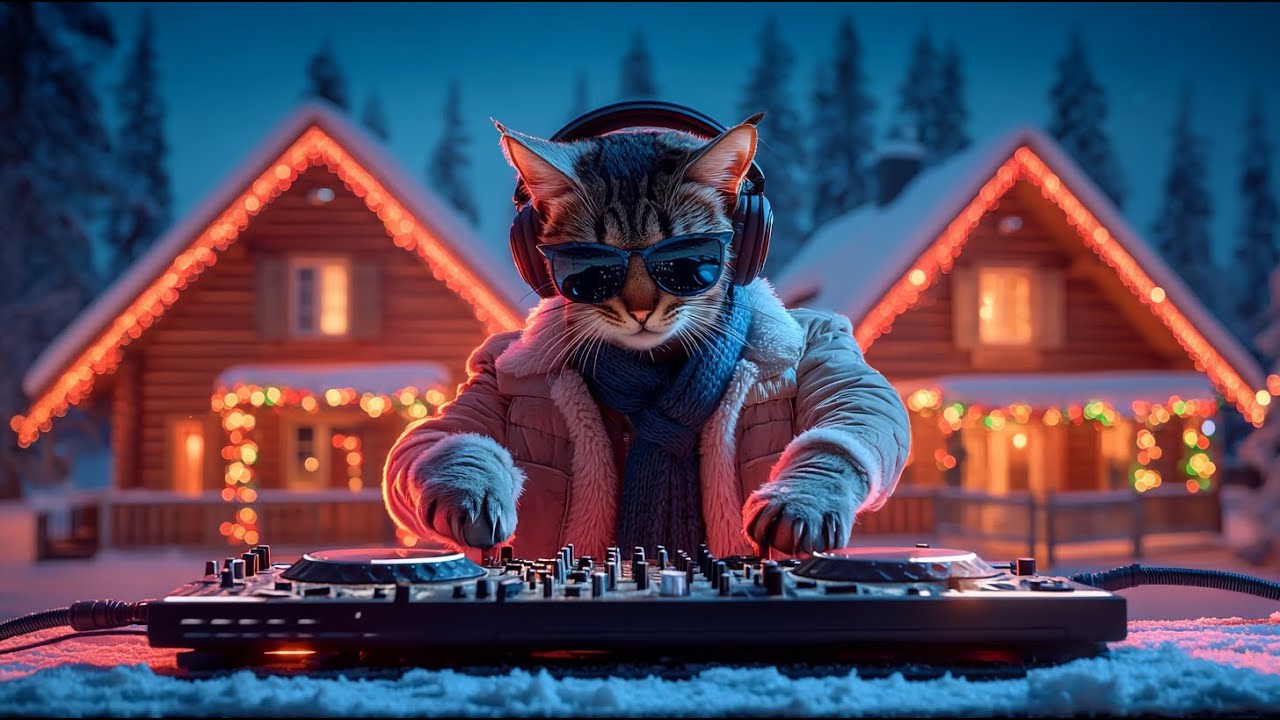 Christmas Beats at Santa Claus Village 🇫🇮🎄 | Cozy Winter House DJ Set in Lapland