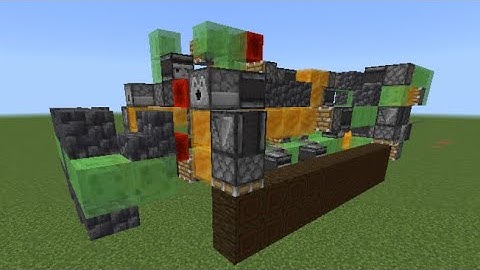 Minecraft Slime Block Tank Tutorial (Bedrock Edition)