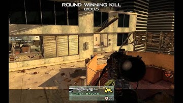 mw2 360 no-scope game winning killcam pc