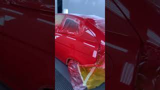 Clean Glassed Out Red Paint Job automobile glasurit hatchback