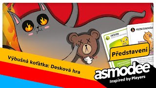 Představení deskové hry Výbušná koťátka
