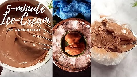 5 Minute Instant Ice-Cream 🍨 | No Waiting | No Freezing | Easy Chocolate Ice-Cream At Home