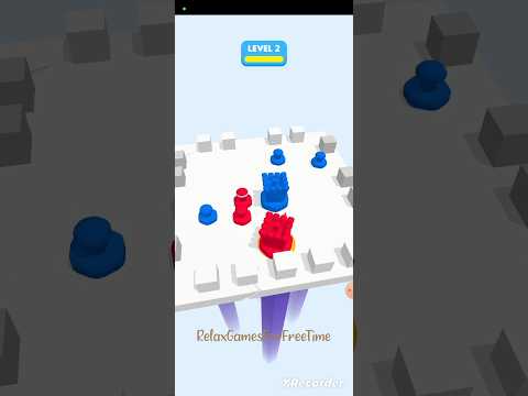Flick Chess! - arcade logic puzzle precision fighting game Level 2 gameplay #walkthrough #games