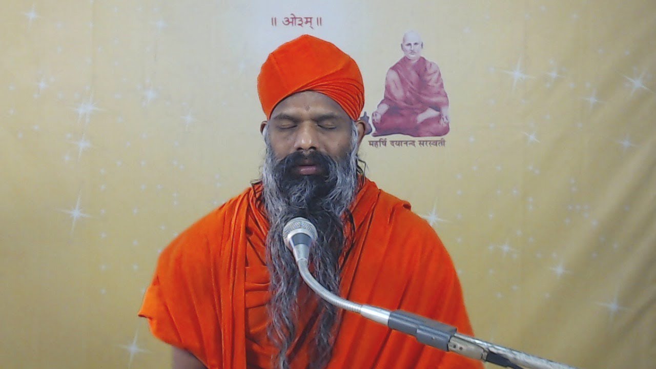 प्रातः प्रवचन - यज्ञ मन्त्र (7) - स्वामी विष्वङ् जी - 21.10.2020 वानप्रस्थ साधक आश्रम