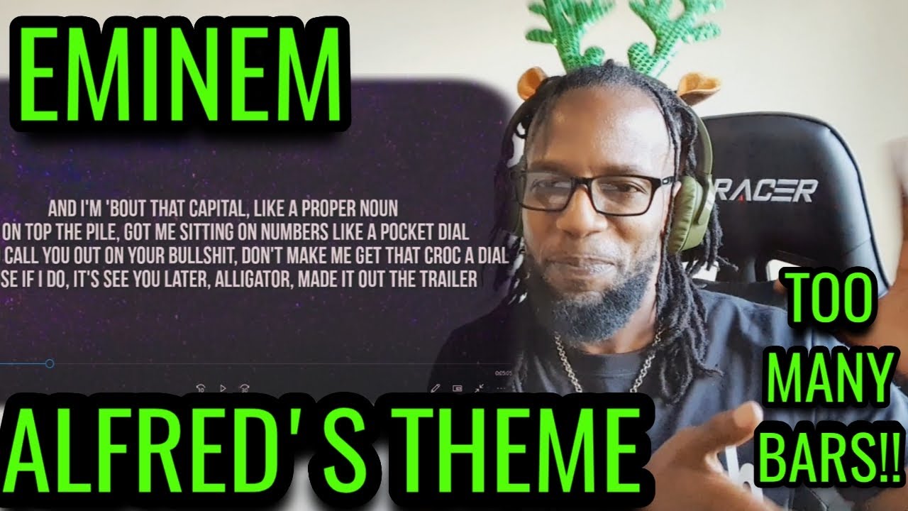 Eminem - Alfred's Theme || REACTION