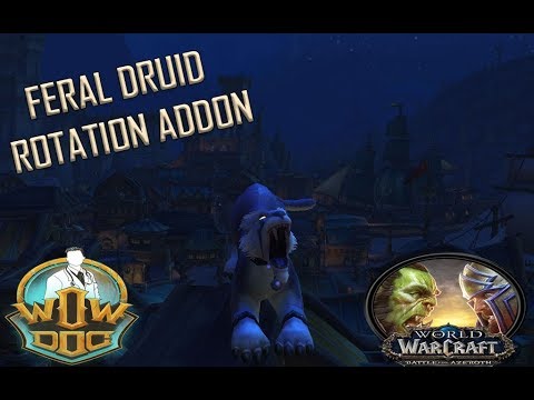 Feral Druid Rotation Addon Updated Shadowlands 9 0 Youtube