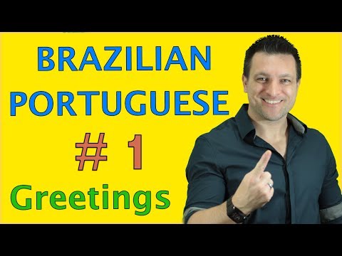ब्राज़ीलियाई पुर्तगाली कैसे बोलें # 1