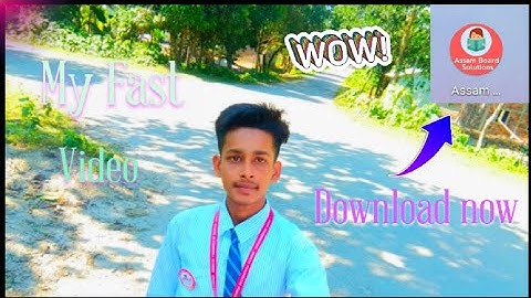 My Channel ka fast video 😈 ll Assam Board Solutions app Download now🔥🔥😯