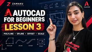 AutoCAD for Beginners | Lesson 3: Polyline, Polygon, Ellipse, Mirror & More