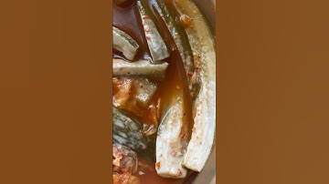 what’s wrong with my kimchi!?? 🥬🌶️😱 #kimchi #fermented #mold #cabbage #cucumber #fermentedfood