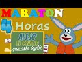 4 Horas de ALEJO EL CONEJO QUE SABE INGLÉS / los mejores capítulos