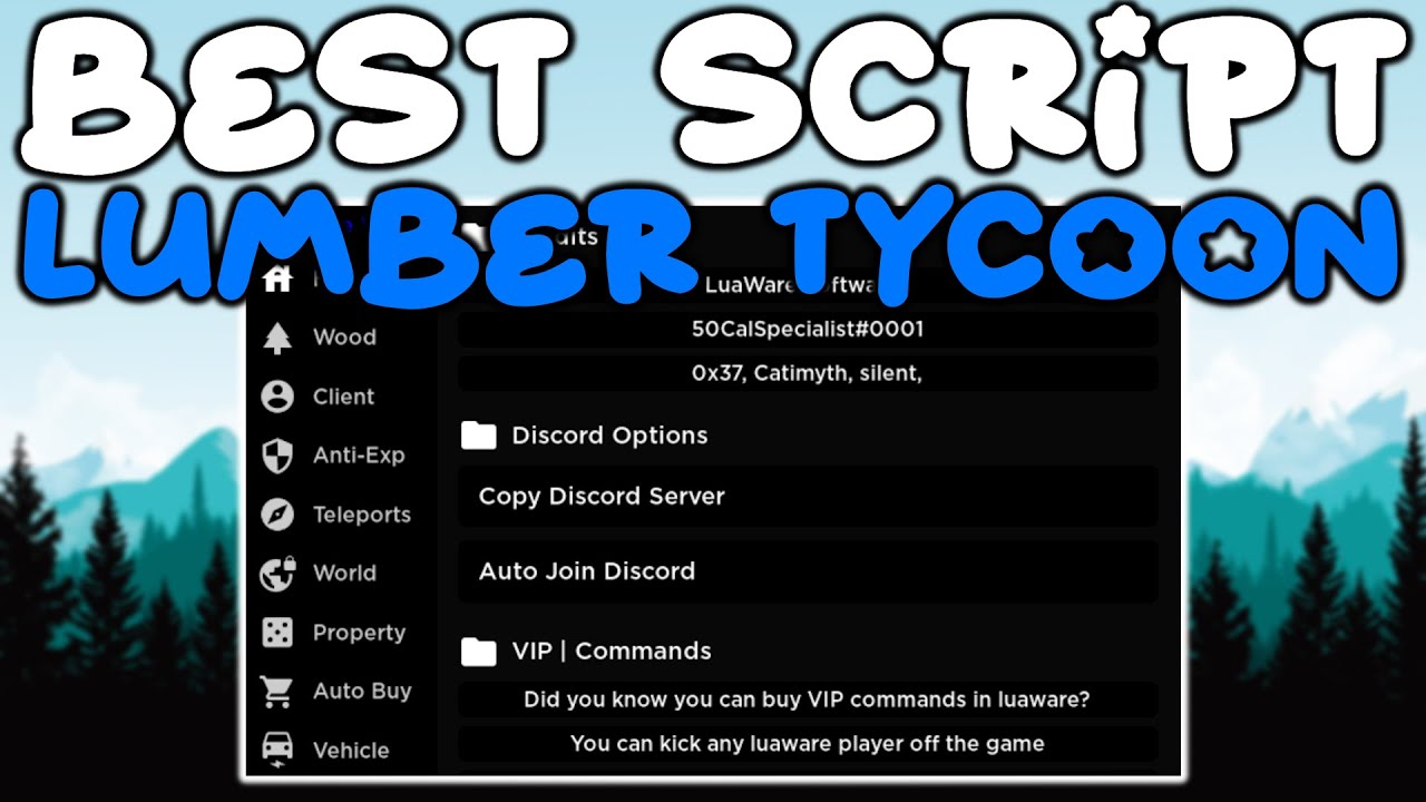[Updated] Lumber Tycoon 2 Best New Script *2024* - YouTube