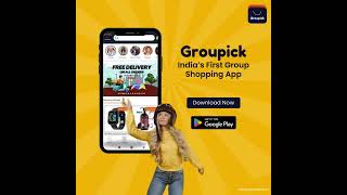 Groupick: New Shopping App ♥️♥️♥️ | Download Groupick App & Shop now 🎁🎊🎉🌟🛍️🥳 screenshot 3