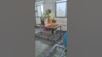 Automated robot sheet metal bracket weld grinding