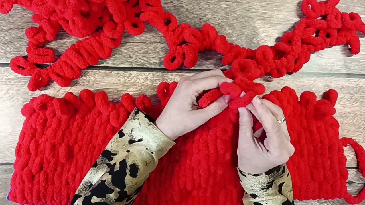 Чепчик из Ализе Пуффи/Alize Puffy