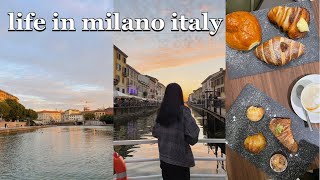 Life in Milan: airpods pro unboxing, boat tour at sunset, italian food, new cafe | Italy Milano Vlog