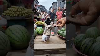 poor dog vs rich dog ..#puppy #ai #viral #shorts #tiktok #short #view #poor