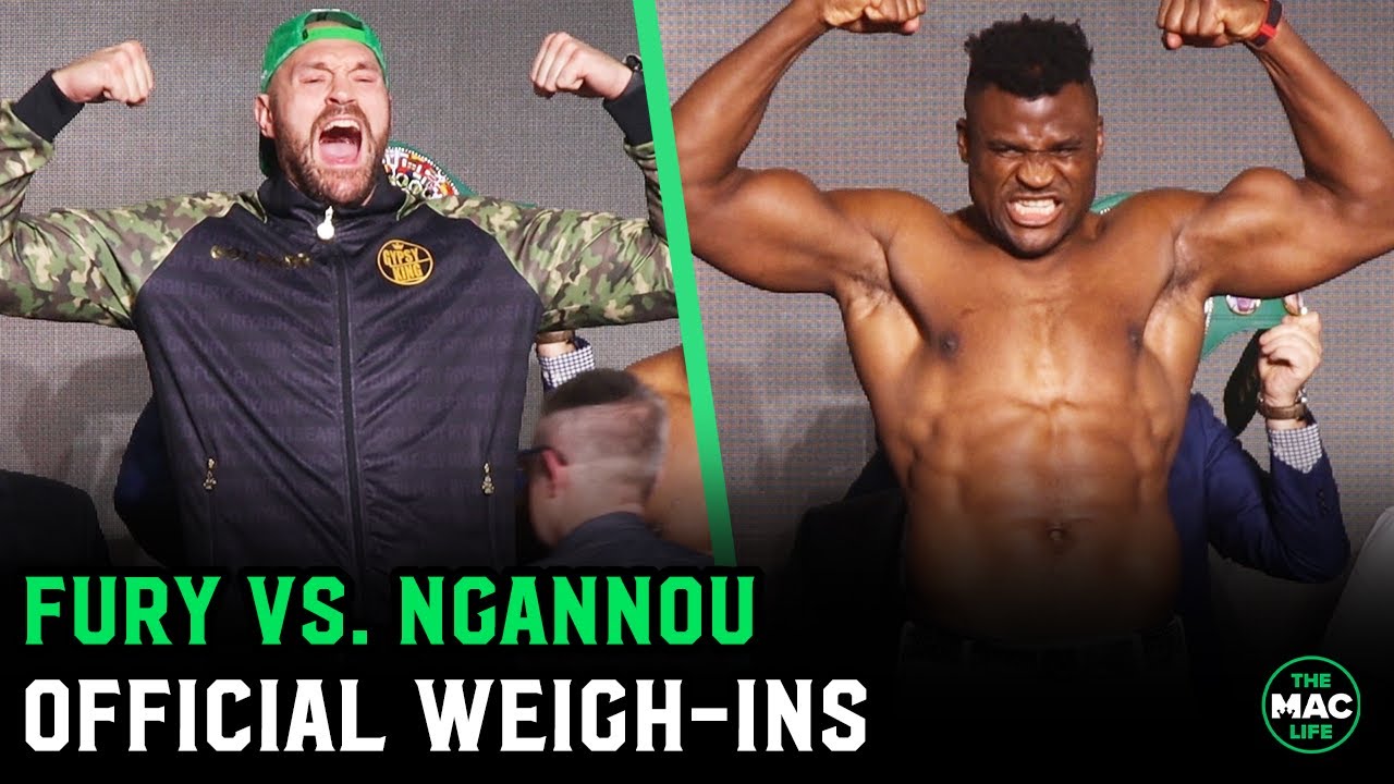 [] TYSON FURY VS FRANCIS NGANNOU ...