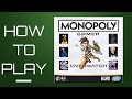 How To Play Monopoly Gamer: Overwatch Edition Board Game by Hasbro.