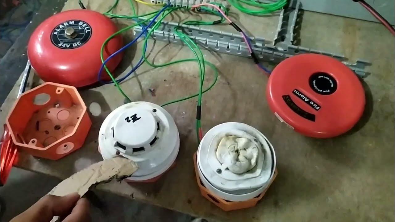 How To INSTALL FIRE ALARMS and SMOKE DETECTOR?//Initiating Devices