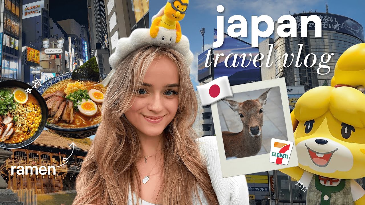 XXL JAPAN VLOG 🏯🇯🇵 | zum ersten mal in Tokio & Osaka