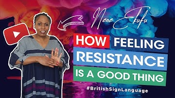 How feeling RESISTANCE to CHANGE is a good thing.