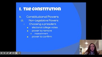 Legislative Branch Part 2 Video 4