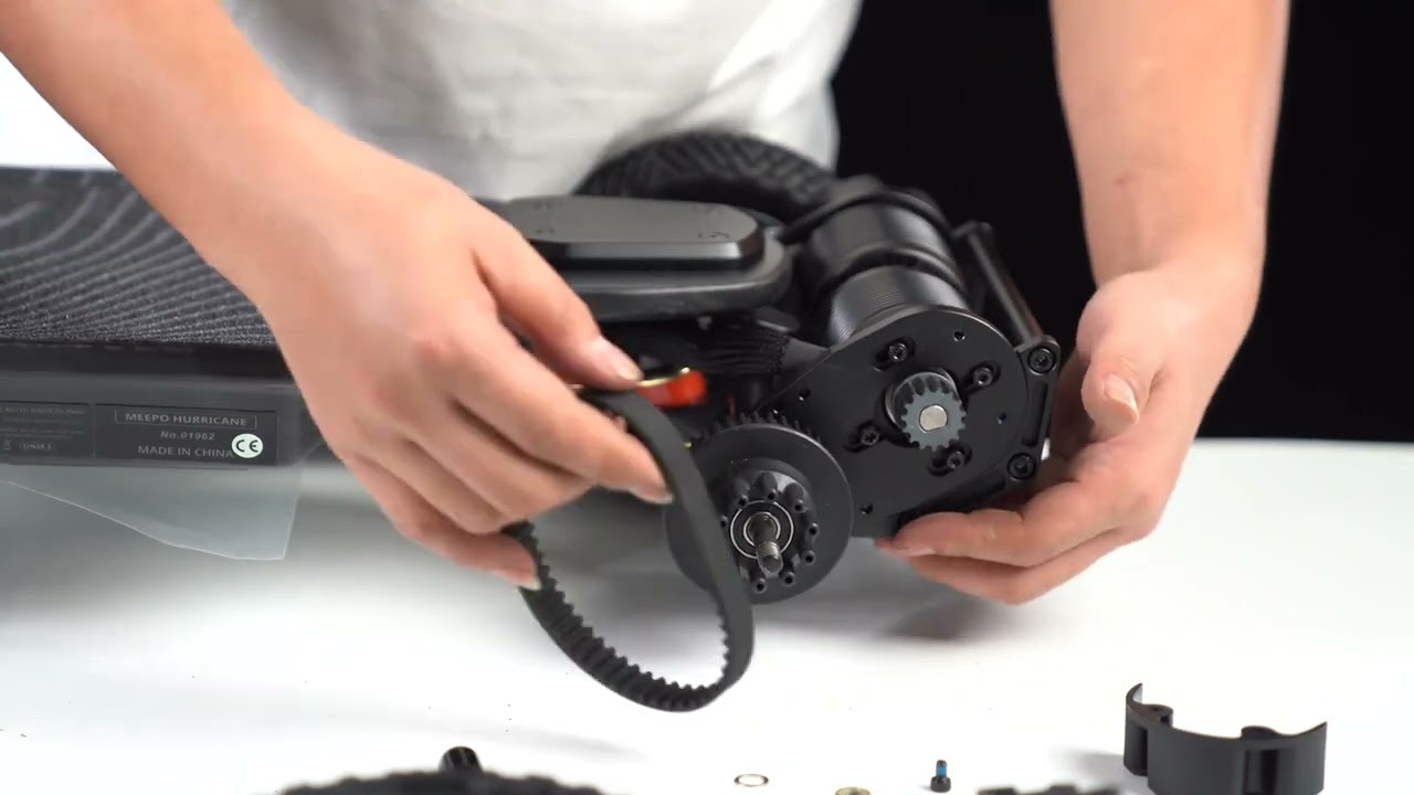 How to replace the belt for Hurricane