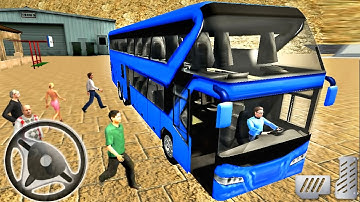 Mountain Bus Driver Simulator 2019: Uphill Offroad Bus - Android GamePlay