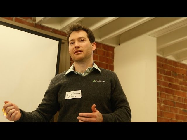 AgTech Victoria Meetup - AgriWebb Co-founder John Fargher