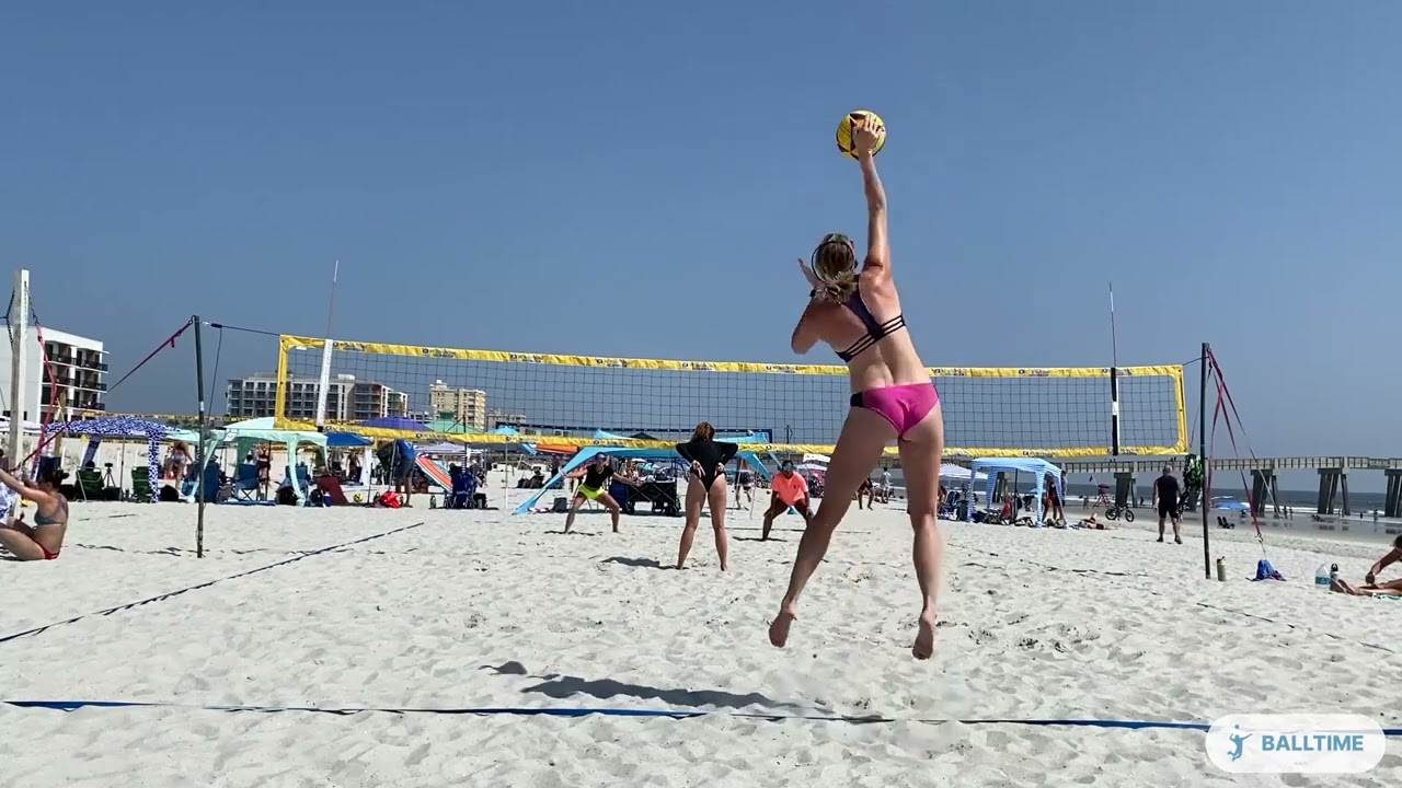 Beach Volleyball Sarah Mc Donnell /  Aolani Paula Women’s open s2 first coast