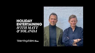 Holiday Entertaining with Matt & Yolanda
