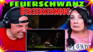 First Time Hearing Berzerkermode by FEUERSCHWANZ (Official Video) THE WOLF HUNTERZ REACTIONS