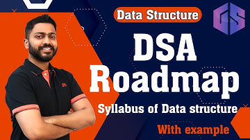Lec-1: Roadmap 🛣️ of DSA | Syllabus of Data structure | Data Structure for Beginners
