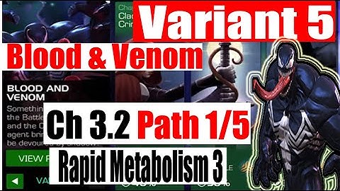 Variant 5 Ch 3.2 Initial Completion Path 1/5 (Easy Path) - Marvel Contest of Champions