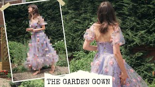 Sewing A Dreamy Garden Gown 🌷 Finishing Touches &amp; Reveal