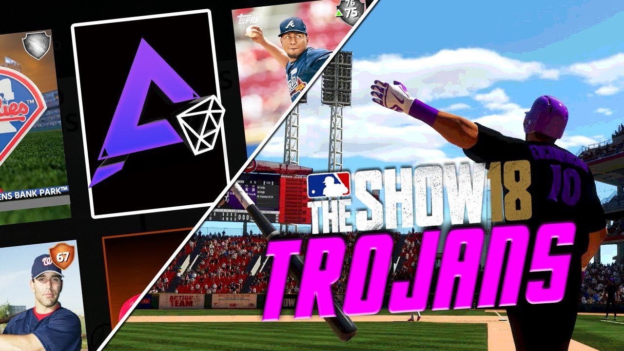 (PINK TROJANS) GOOD CHEAP DIAMOND PITCHER! MLB THE SHOW 18 DIAMOND DYNASTY