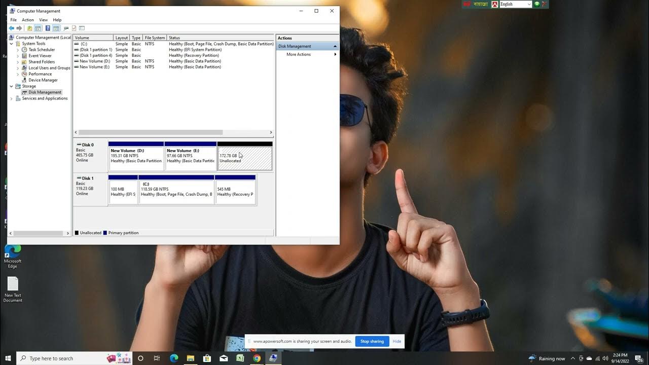 How to create Partition on Windows 10 | Partition Hard Drives - YouTube