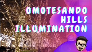 A Must-See every December, Omotesando Hills Illumination! - in 4K