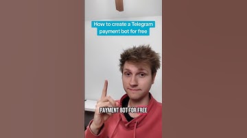 How to Create a Telegram Payment Bot for Free