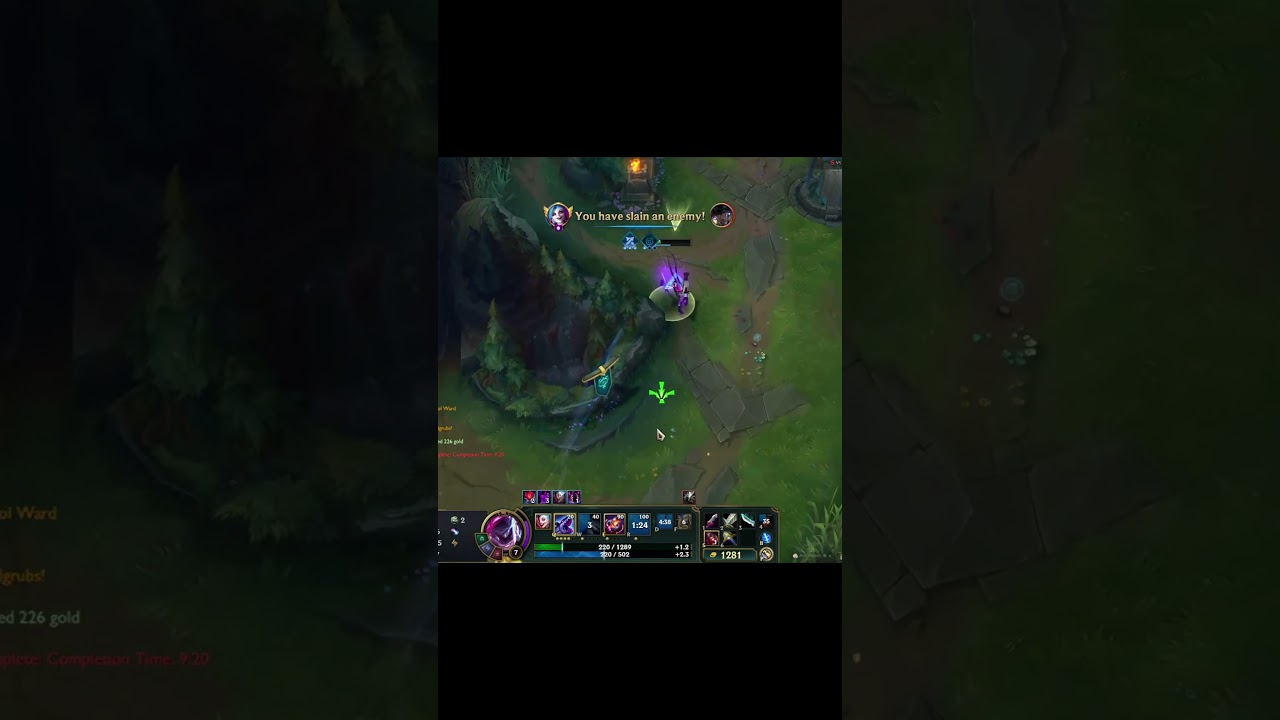Hidden JINX Sniping Nilah in bot lane 