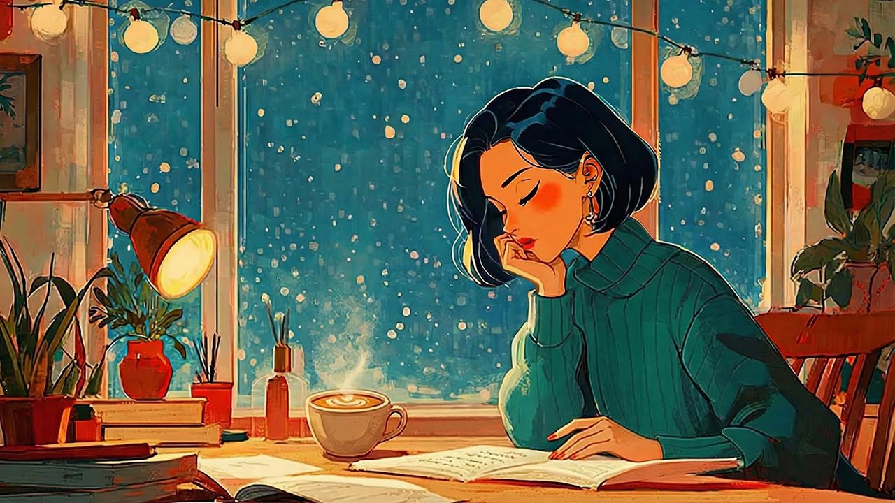 [playlist] 조용한 도서관에서의 공부 시간, 책 사이로 흐르는 재즈와 휴식 | Silent Reading Night · Winter Jazz