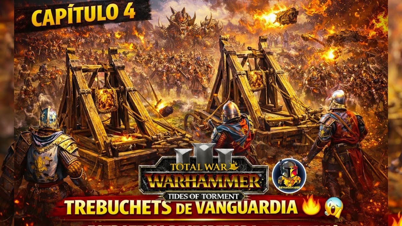 ⚔️ TOTAL WAR WARHAMMER 3 | ¡Trebuchets en PRIMERA LÍNEA! 💥🔥 | Cap. 4