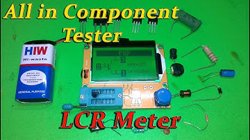 All In One Electronic Component Tester LCR Meter Kit ATMega328 | LCR Meter | Atmega128p | Arduino