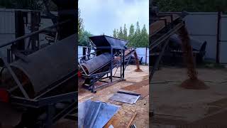 Versatile Trommel Screen for Efficient Separation and Sifting#miningequipment #trommelscreen