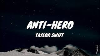 Taylor Swift - Anti-Hero (Clean Lyrics) video #taylorswift #antihero #lyrics #cleanlyrics