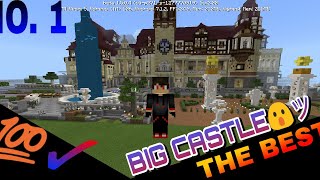 (PC,BE,PE,JAVA)NEW CASTLE SEED MINECRAFT ITS CRAZY