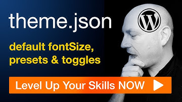How to override default fontsizes in theme.json : WordPress Block Theme Development